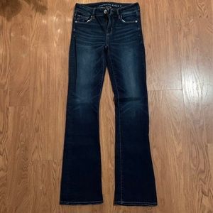 American Eagle Skinny Kick jeans- size 0